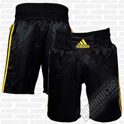 adidas Boxing Trunks Black-Gold