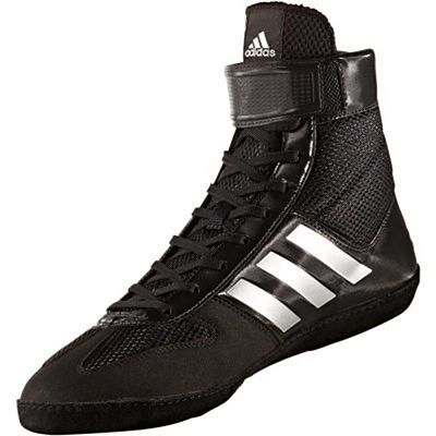 Adidas Combat Speed 5 Wrestling Shoes Black-Silver