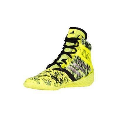 Adidas Flying Impact Wrestling Boxing Shoes Yellow-Black