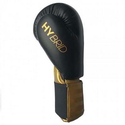 Adidas Hybrid 100 Boxing Gloves Black-Gold