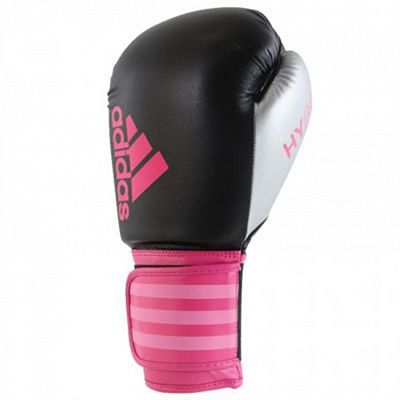 Adidas Hybrid 100 Boxing Gloves Dynamic Fit Black-Pink