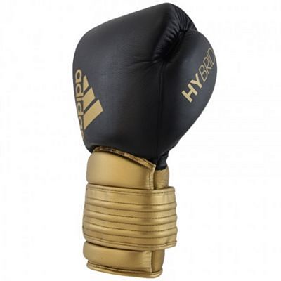 Adidas Hybrid 300 Boxing Gloves Black-Gold