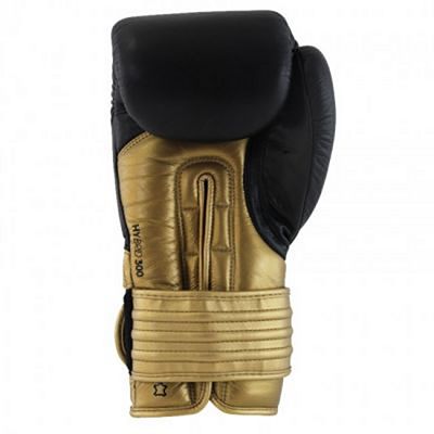 Adidas Hybrid 300 Boxing Gloves Black-Gold