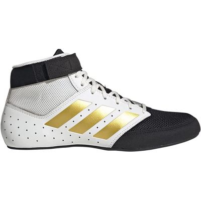 Adidas Mat Wizard 4 Adult Wrestling Shoes AC8708 - Yellow, Black