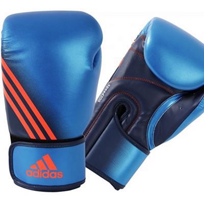 Adidas Speed 200 Boxing Gloves Bleu