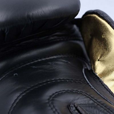 Adidas Speed Pro Boxing Gloves Black-Gold