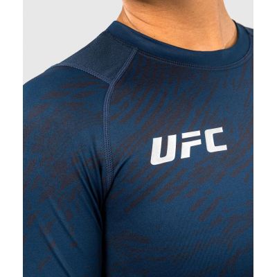 Adidas UFC Fusion Fight Week Women’s Performance Long Sleeve Rashguard Blu