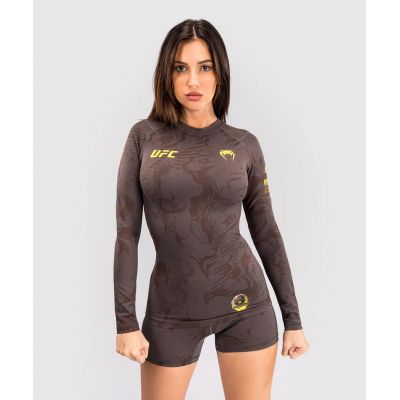 Adidas UFC Fusion Fight Week Women’s Performance Long Sleeve Rashguard Barna