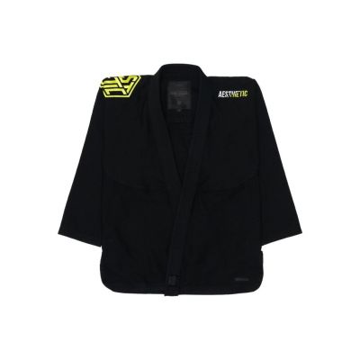 AESTHETIC Pure Legacy Kimono Nero-Giallo