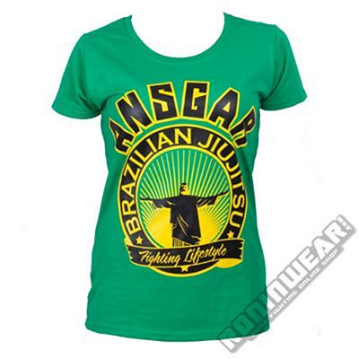 Ansgar Brazilian Jiu Jitsu Girls Green