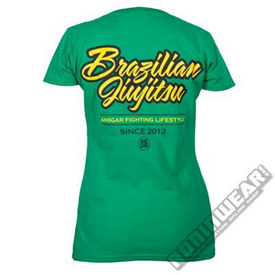 Ansgar Brazilian Jiu Jitsu Girls Green