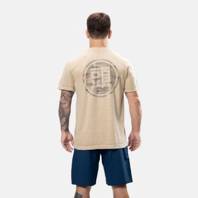 Atama Shield T-shirt Marron