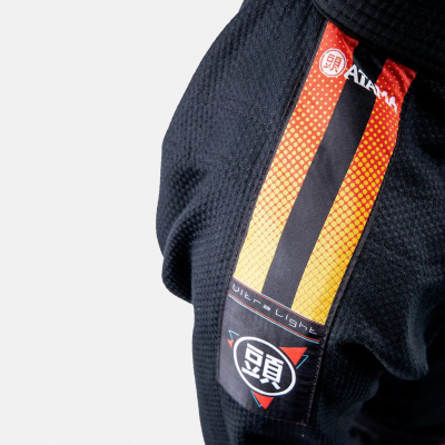 Atama Ultra Light Sunset Bjj Kimono Black