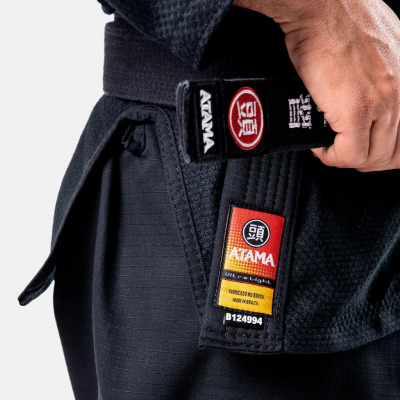 Atama Ultra Light Sunset Bjj Kimono Black