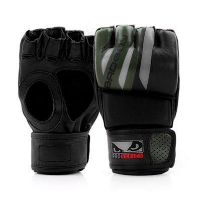 Bad Boy Pro Series Advanced MMA Gloves Negro-Verde