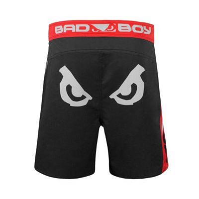 Bad Boy Pro Series Advanced MMA Shorts Preto-Vermelho