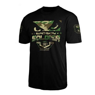 Bad Boy Soldier T-shirt Black-Green