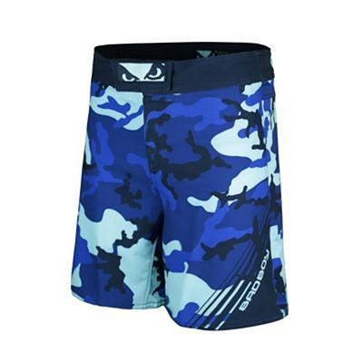 Bad Boy Soldier Training Fight Shorts Blue