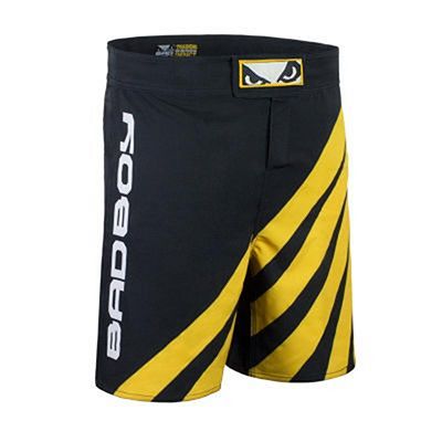 Bad Boy Training Series Impact MMA Shorts Black-Yellow