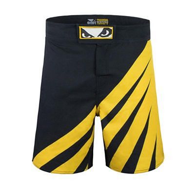 Bad Boy Training Series Impact MMA Shorts Black-Yellow