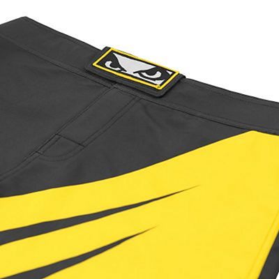 Bad Boy Training Series Impact MMA Shorts Black-Yellow