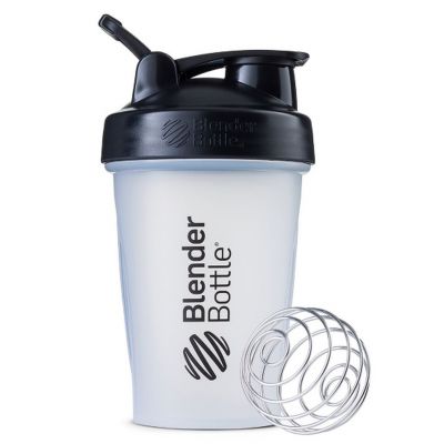 BlenderBottle Classic 590ml Svart-Transparent