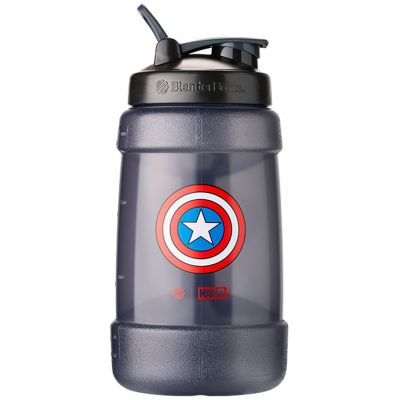 BlenderBottle Koda 2.2 Liter Marvel Capitán América Negro