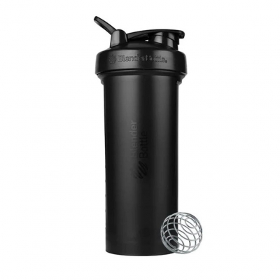 BlenderBottle Pro45 Protein Shaker Cup With BlenderBall 1300ml Preto