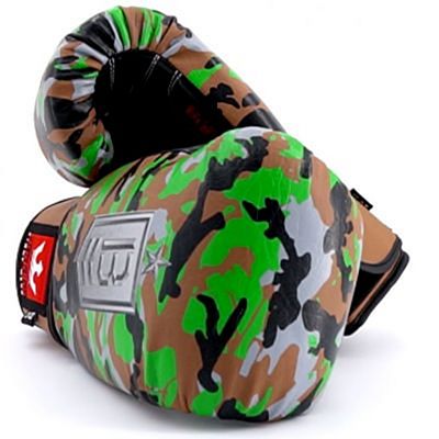 Buddha Army Boxing Gloves Green