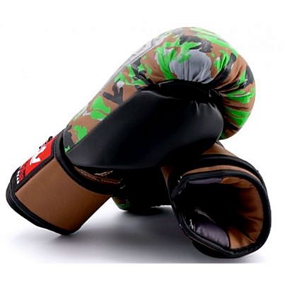 Buddha Army Boxing Gloves Green