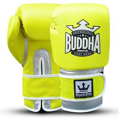 Buddha Boxing Glove Top Fight Yellow