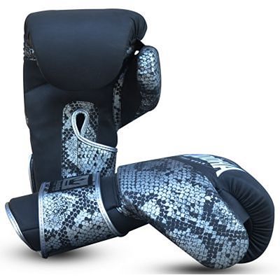 Buddha Combo Boxing Gloves Nero-Argento