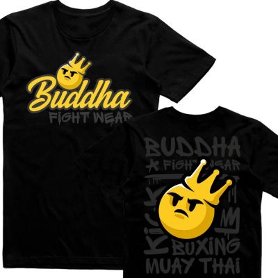 Buddha Emoticon  T-Shirt Black