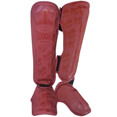 Buddha Epic Shin Guards Red