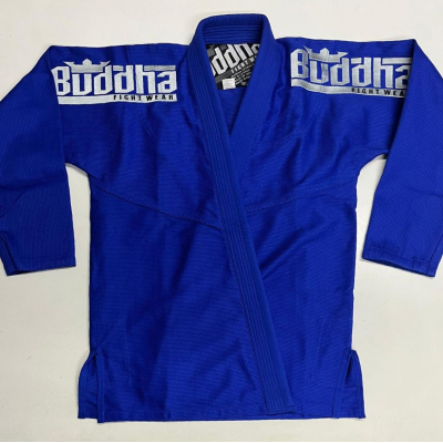 Buddha Gi Jiujitsu Buddha V3 Deluxe Blå-Grå