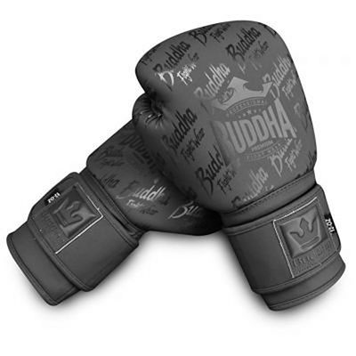 Buddha Guantes De Boxeo Muay Thai Kick Boxing Top Premium Negro