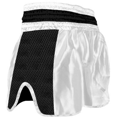 Buddha Muay Thai Kick Boxing Buddha Retro Premium Blanc-Noir