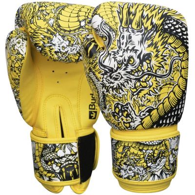 Buddha Espinilleras Muay Thai Kick Boxing Dragon Rojo