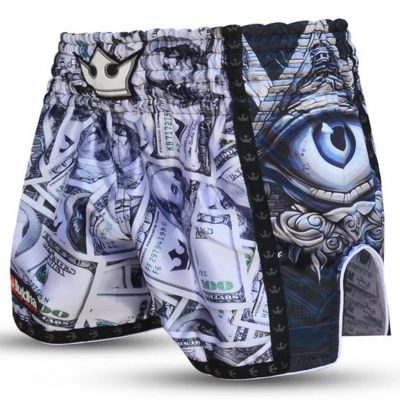 Buddha Muay Thai Short Dollar Blanco