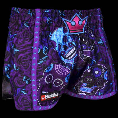 Buddha Pantalon Muay Thai Kick Boxing European Mexican Lila