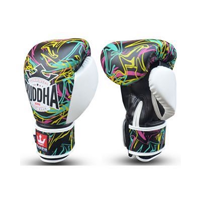 Buddha Pikachu Kids Boxing Gloves Noir