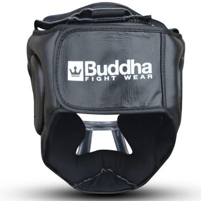 Buddha Supreme Leather Mesh Helmet 2.0 Svart