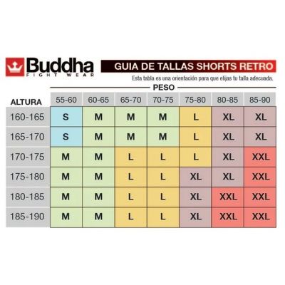 Buddha Thai Retro Koy Shorts Blanc