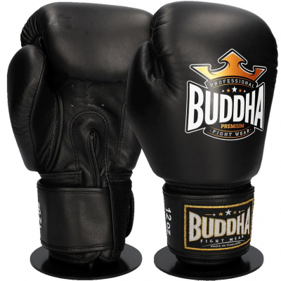 Buddha Thailand Boxing Glove Black
