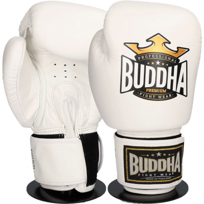Buddha Thailand Boxing Glove Blanco