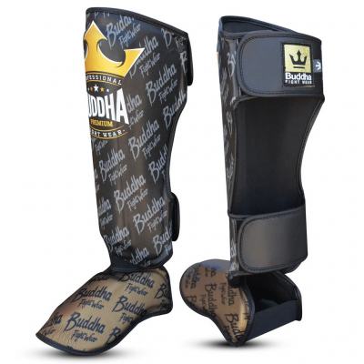 Buddha Top Premium Shinguards Nero