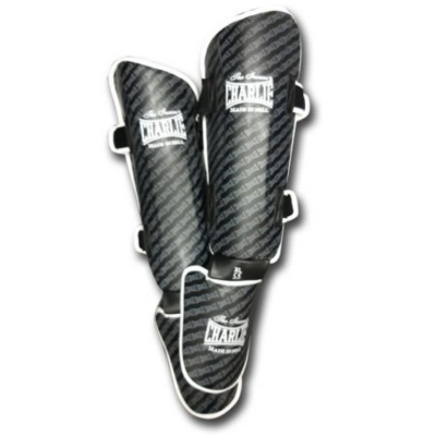 Charlie Boxing Shinguard Blast Preto