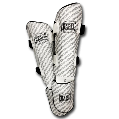 Charlie Boxing Shinguard Blast Bianco