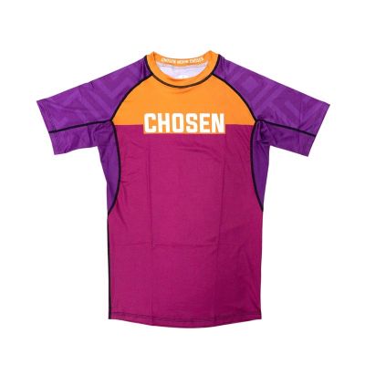 Chosen Earth V3 Rashguard Viola-Arancione