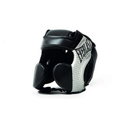 Fighting Sports Casco de competición de boxeo de Estados Unidos (cara  abierta), negro, grande